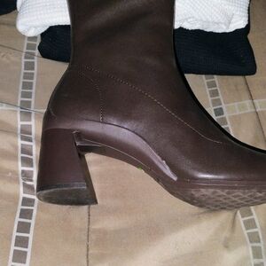 A2 By Aerosoles Dark Brown Heeled Boots